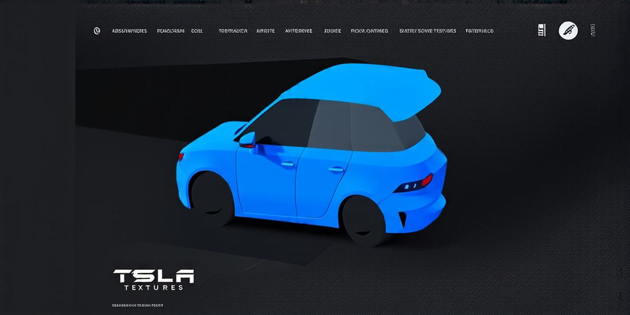 Who designed the Tesla website?