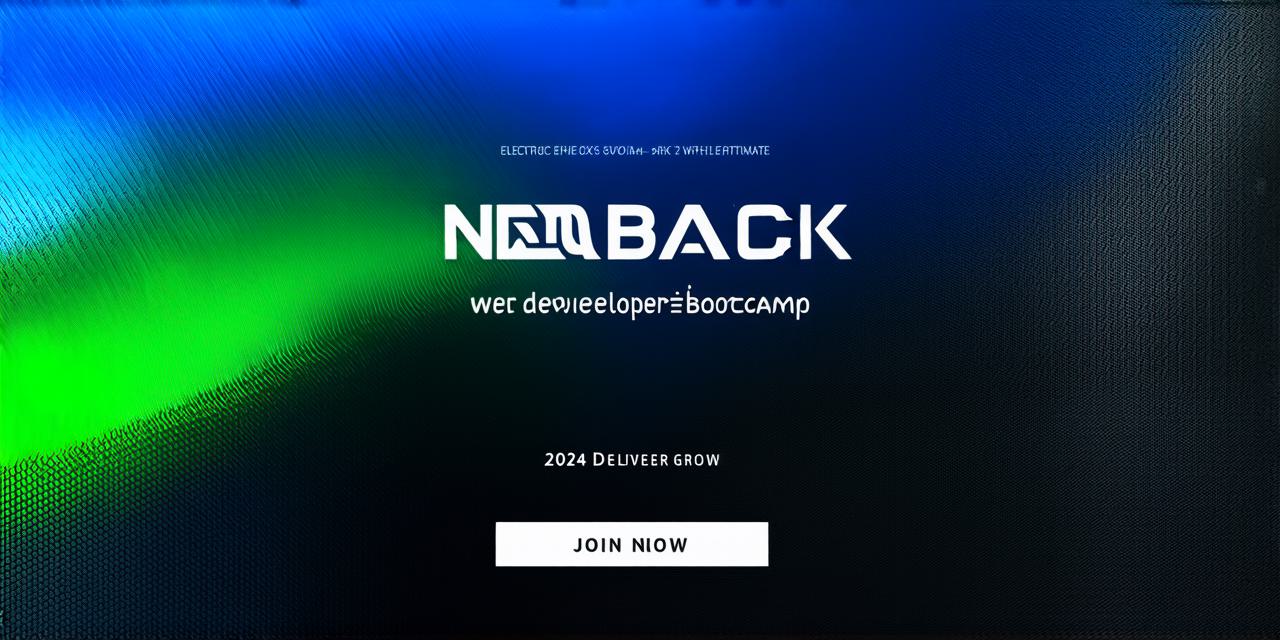 Join Our Web Developer Bootcamp in 2024