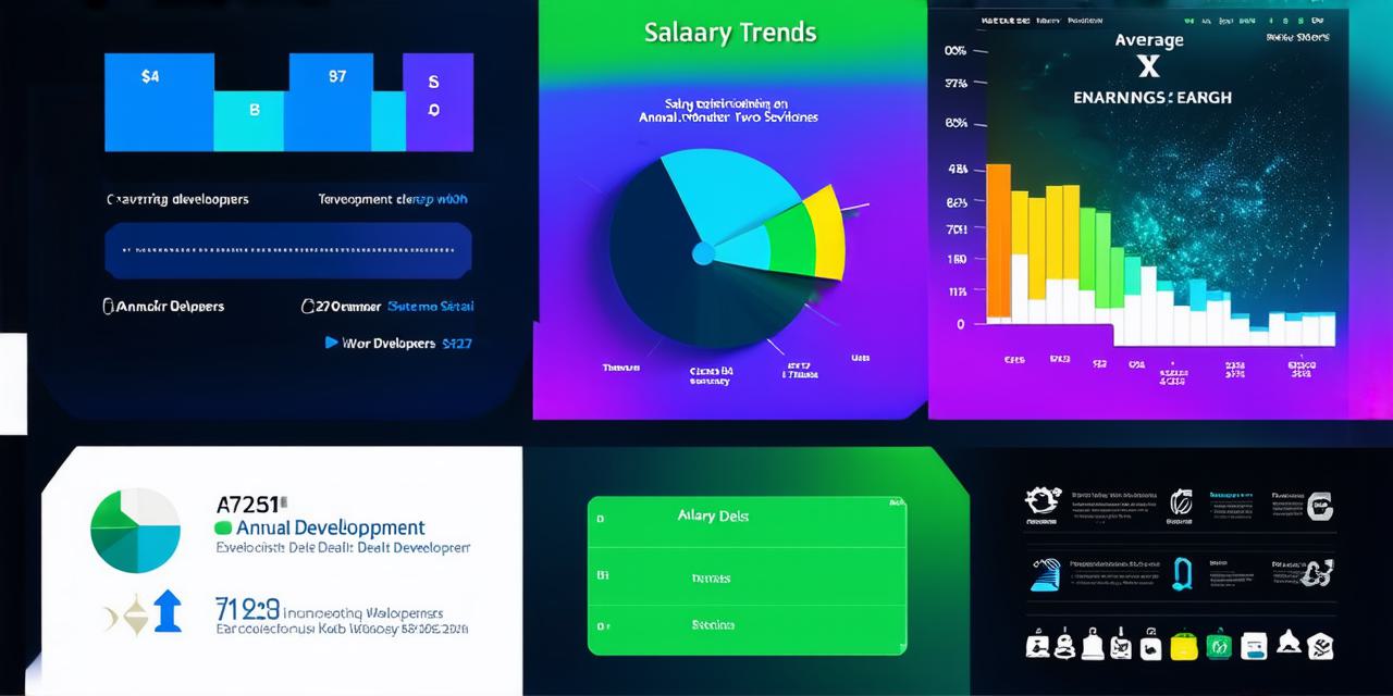 Average salary for website developers in 2021